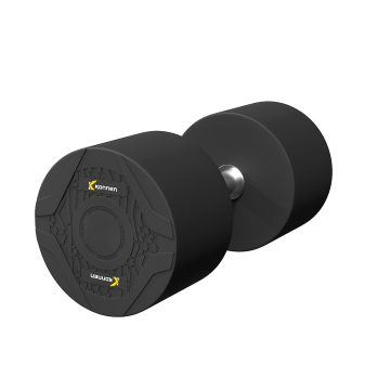 Rubber Round Dumbbell 37.5 to 47.5 Kg